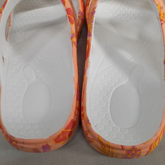 *SOLD*Spenco Floral Fusion Women's Slide Sandals Size 10 Wide - Picture 7 of 10